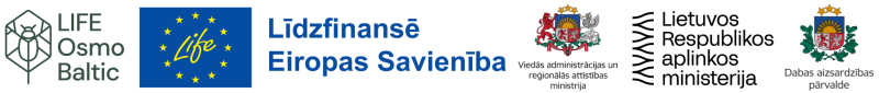 Projekta LIFE OsmoBaltic logo rinda