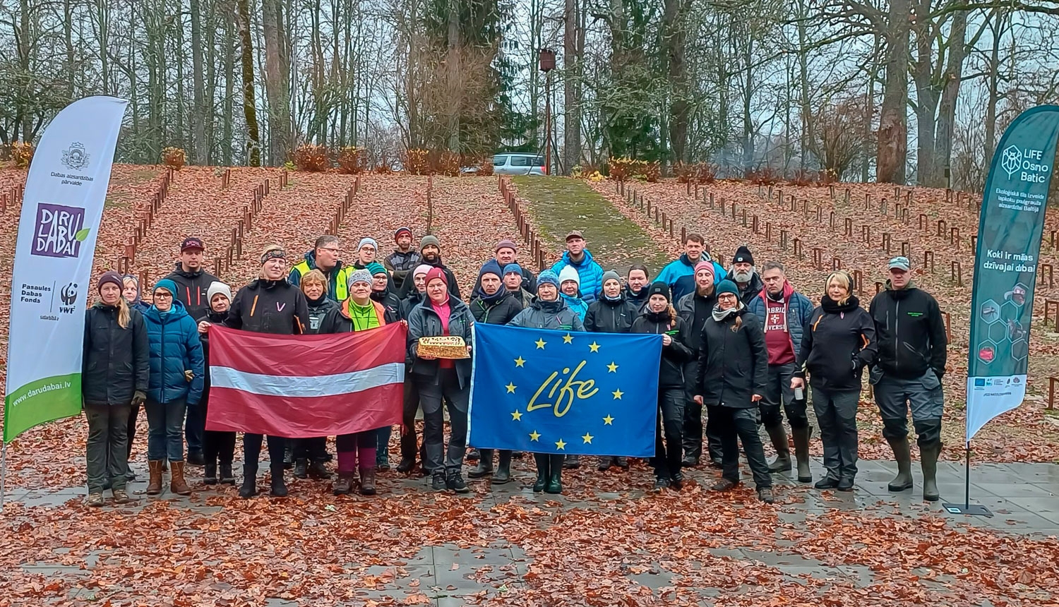 Projekta Life OSMO Baltic talkas dalībnieki