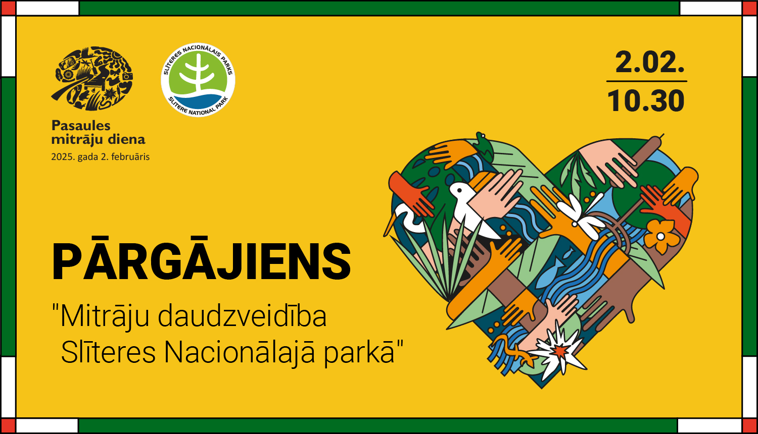 Pārgājiens Slīteres Nacionālajā parkā